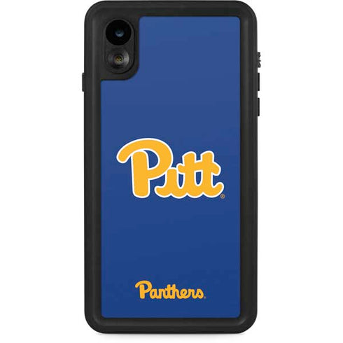 University of Pittsburgh Pitt Panthers iPhone XR Waterproof Case