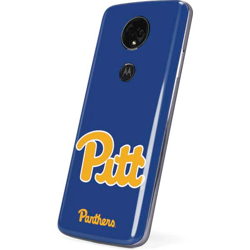 University of Pittsburgh Pitt Panthers Moto E5 Plus Skin