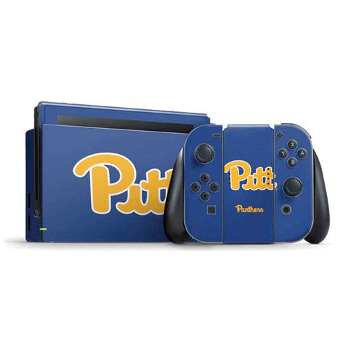 University of Pittsburgh Pitt Panthers Nintendo Switch Bundle Skin