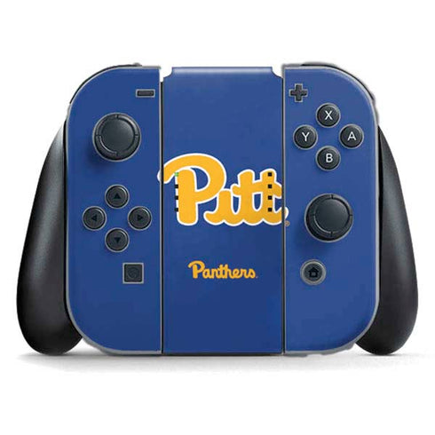 University of Pittsburgh Pitt Panthers Nintendo Switch (2017-2021) Joy-Con Controller Skin