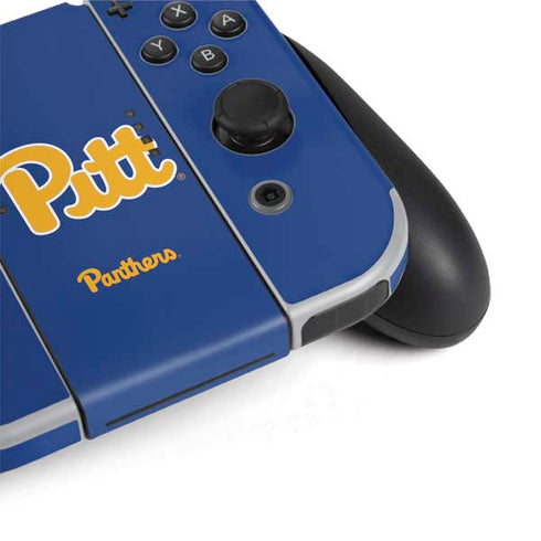 University of Pittsburgh Pitt Panthers Nintendo Switch OLED (2021) Skin