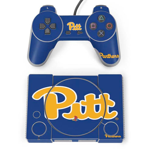University of Pittsburgh Pitt Panthers PlayStation Classic Bundle Skin
