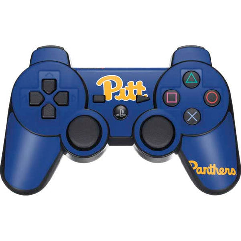 University of Pittsburgh Pitt Panthers PS3 Dual Shock wireless controller Skin