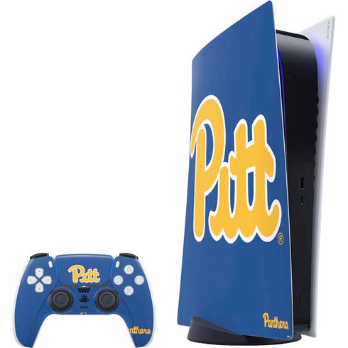 University of Pittsburgh Pitt Panthers PS5 Digital Edition Bundle Skin