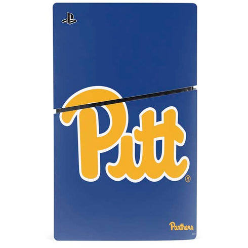 University of Pittsburgh Pitt Panthers PS5 Slim Disk Bundle Skin