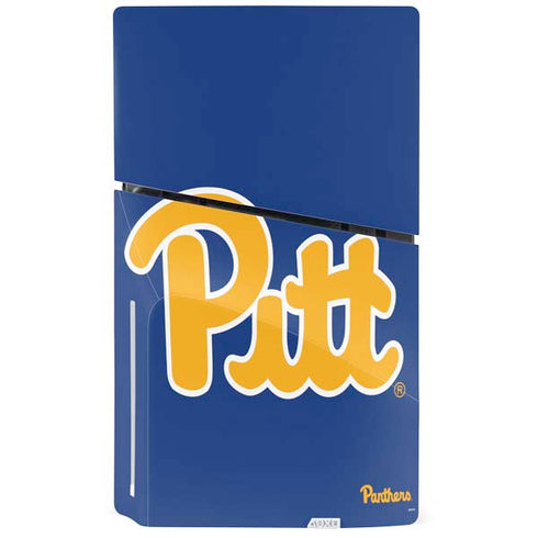 University of Pittsburgh Pitt Panthers PS5 Slim Disk Console Skin