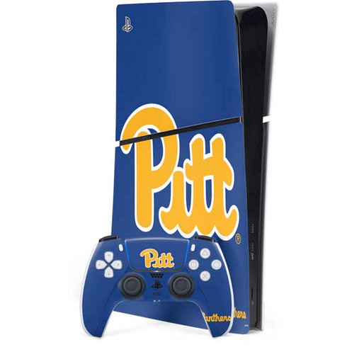 University of Pittsburgh Pitt Panthers PS5 Slim Digital Edition Console Skin