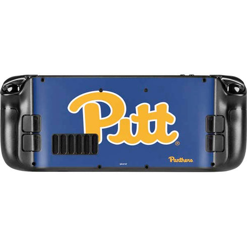 University of Pittsburgh Pitt Panthers Steam Deck Handheld Gaming Computer Skin