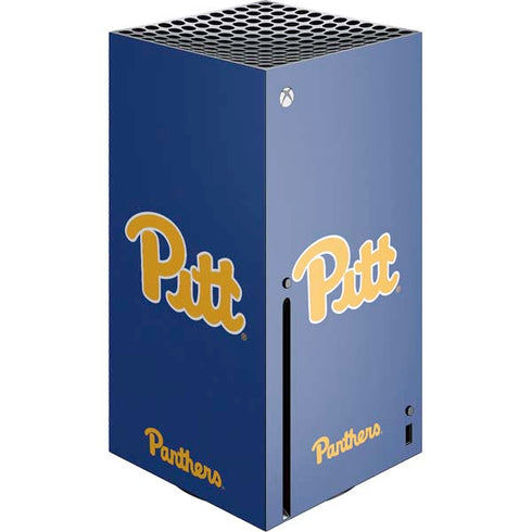 University of Pittsburgh Pitt Panthers Xbox Series X Console Skin