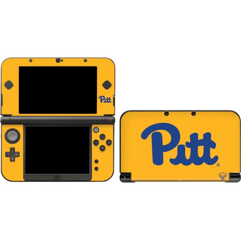 University of Pittsburgh Pitt Panthers Yellow 3DS XL 2015 Skin