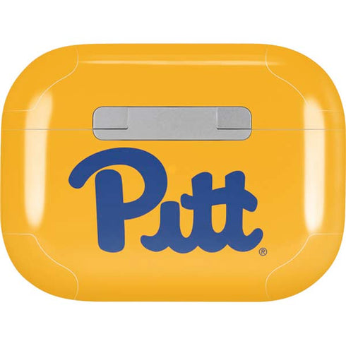 University of Pittsburgh Pitt Panthers Yellow AirPods Pro 2nd Gen Skin