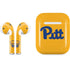 University of Pittsburgh Pitt Panthers Yellow Apple AirPods Skin