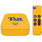 University of Pittsburgh Pitt Panthers Yellow Apple TV Skin