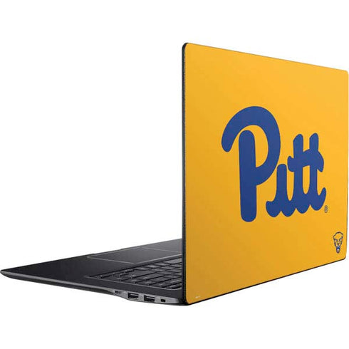 University of Pittsburgh Pitt Panthers Yellow Ativ Book 9 (15.6in 2014) Skin