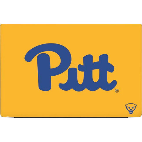 University of Pittsburgh Pitt Panthers Yellow Dell Vostro Skin