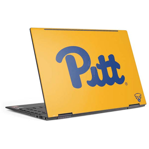 University of Pittsburgh Pitt Panthers Yellow HP Envy Skin