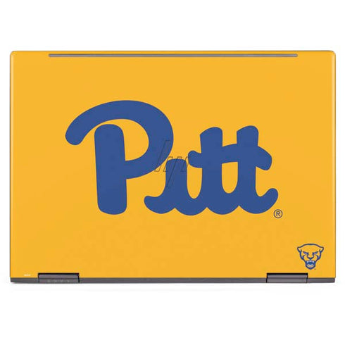 University of Pittsburgh Pitt Panthers Yellow HP Envy Skin