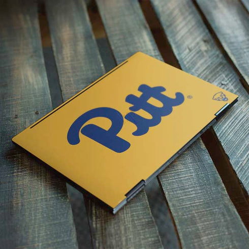University of Pittsburgh Pitt Panthers Yellow HP Envy Skin