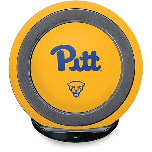 University of Pittsburgh Pitt Panthers Yellow Fast Charge Wireless Charging Stand Skin