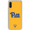 University of Pittsburgh Pitt Panthers Yellow Galaxy A10e Clear Case