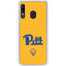 University of Pittsburgh Pitt Panthers Yellow Galaxy A20 Clear Case