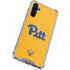 University of Pittsburgh Pitt Panthers Yellow Galaxy A54 5G Clear Case