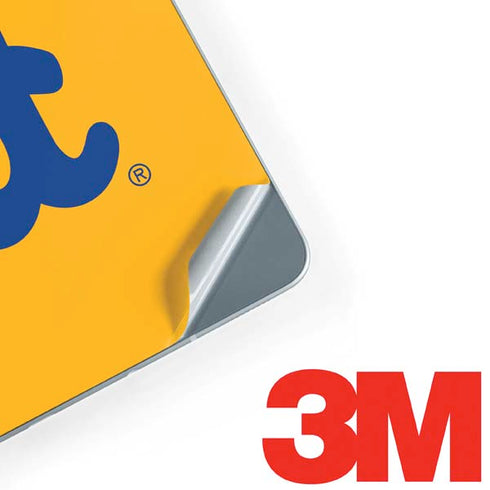 University of Pittsburgh Pitt Panthers Yellow Galaxy Book 12in Skin