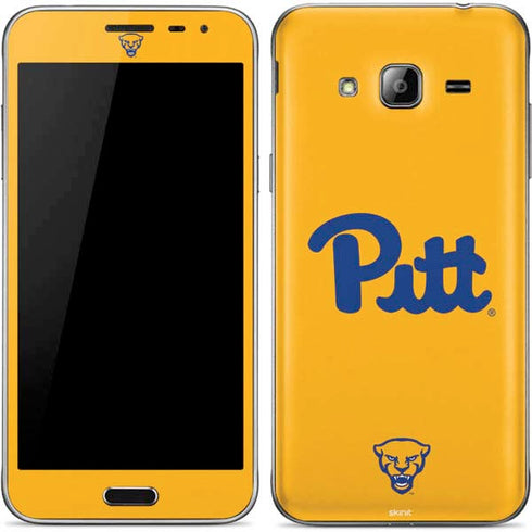 University of Pittsburgh Pitt Panthers Yellow Galaxy J3 Skin