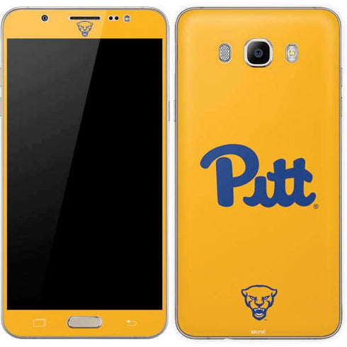 University of Pittsburgh Pitt Panthers Yellow Galaxy J7 Skin