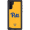 University of Pittsburgh Pitt Panthers Yellow Galaxy Note 10 Waterproof Case