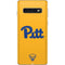 University of Pittsburgh Pitt Panthers Yellow Galaxy S10 Skin