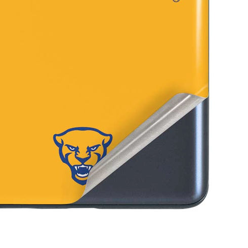 University of Pittsburgh Pitt Panthers Yellow Galaxy S20 Fan Edition Skin