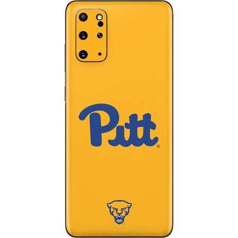 University of Pittsburgh Pitt Panthers Yellow Galaxy S20 Plus Skin