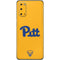 University of Pittsburgh Pitt Panthers Yellow Galaxy S20 Skin