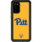 University of Pittsburgh Pitt Panthers Yellow Galaxy S20 Waterproof Case