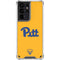University of Pittsburgh Pitt Panthers Yellow Galaxy S21 Ultra 5G Clear Case