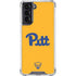 University of Pittsburgh Pitt Panthers Yellow Galaxy S22 Clear Case