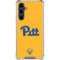 University of Pittsburgh Pitt Panthers Yellow Galaxy S23 FE Clear Case