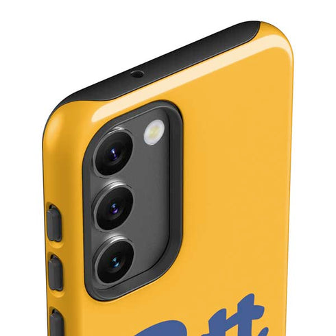 University of Pittsburgh Pitt Panthers Yellow Galaxy S23 Pro Case