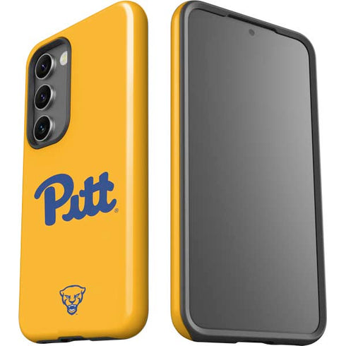 University of Pittsburgh Pitt Panthers Yellow Galaxy S23 Pro Case