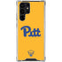 University of Pittsburgh Pitt Panthers Yellow Galaxy S24 Ultra Clear Case