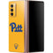 University of Pittsburgh Pitt Panthers Yellow Galaxy Z Fold2 5G Skin