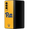 University of Pittsburgh Pitt Panthers Yellow Galaxy Z Fold3 5G Skin