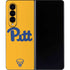 University of Pittsburgh Pitt Panthers Yellow Galaxy Z Fold4 5G Skin