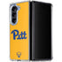 University of Pittsburgh Pitt Panthers Yellow Galaxy Z Fold5 5G Clear Case