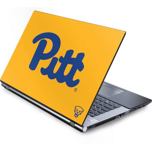 University of Pittsburgh Pitt Panthers Yellow Generic Laptop Skin