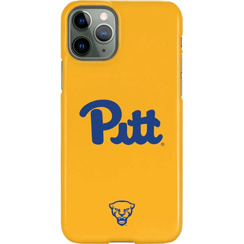 University of Pittsburgh Pitt Panthers Yellow iPhone 11 Pro Lite Case