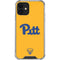 University of Pittsburgh Pitt Panthers Yellow iPhone 12 Clear Case