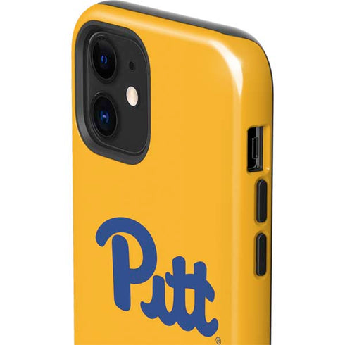 University of Pittsburgh Pitt Panthers Yellow iPhone 12 Impact Case