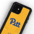 University of Pittsburgh Pitt Panthers Yellow iPhone 12 Mini Waterproof Case